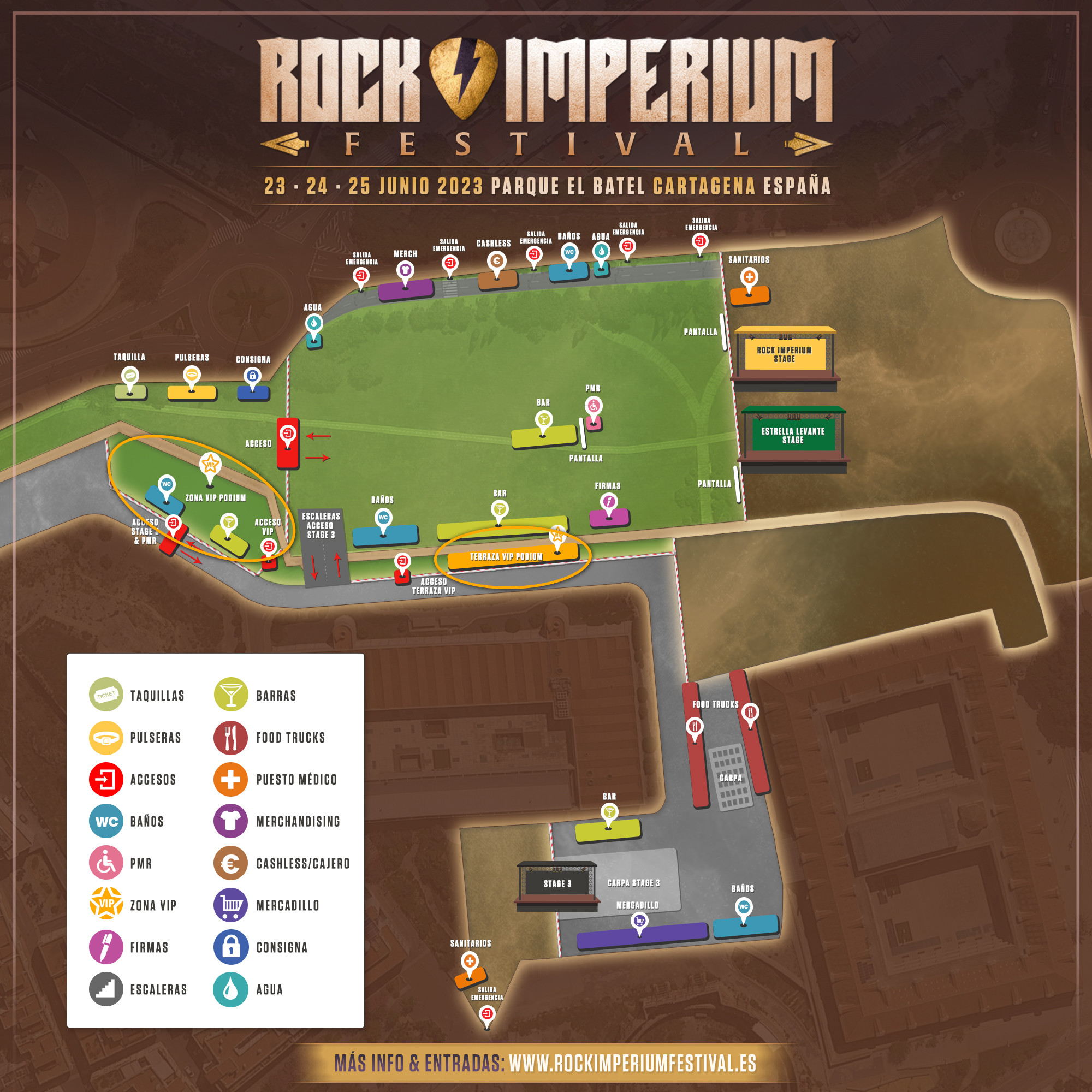 Rock Imperium Festival | Vip Podium | Rock Imperium Festival